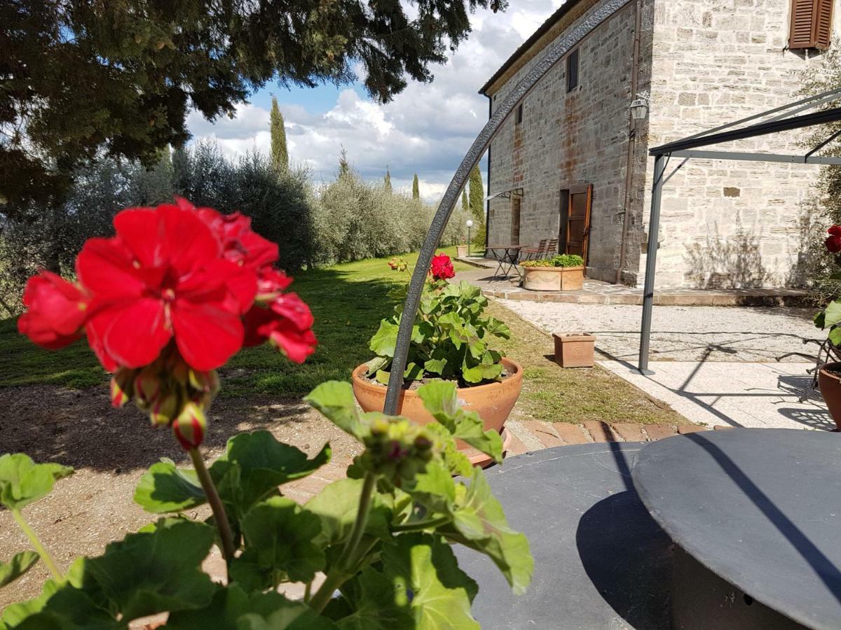 La Canonica San Giovanni dʼAsso Buitenkant foto